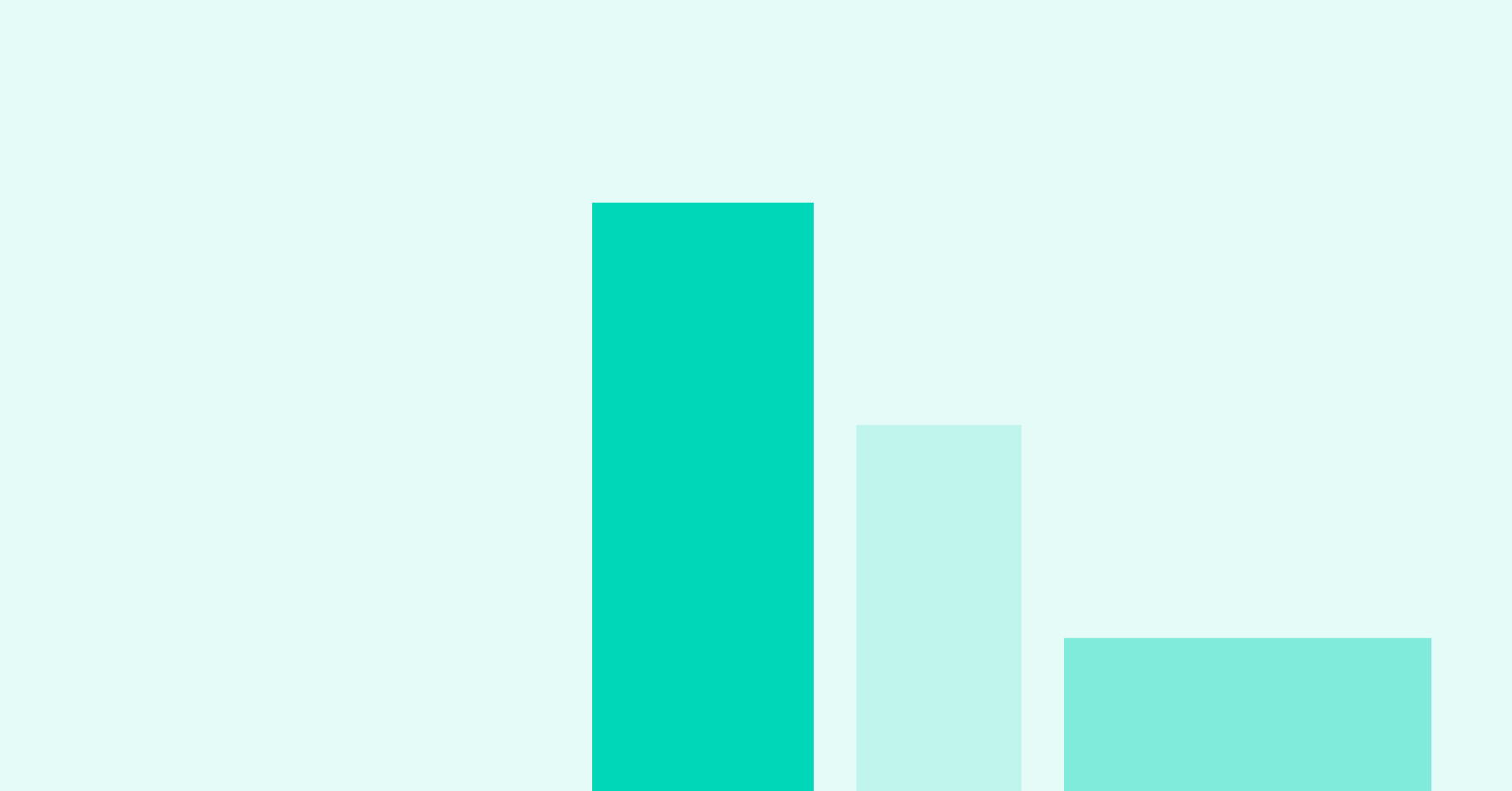 Illustration of a descending bar chart representing an economic downturn