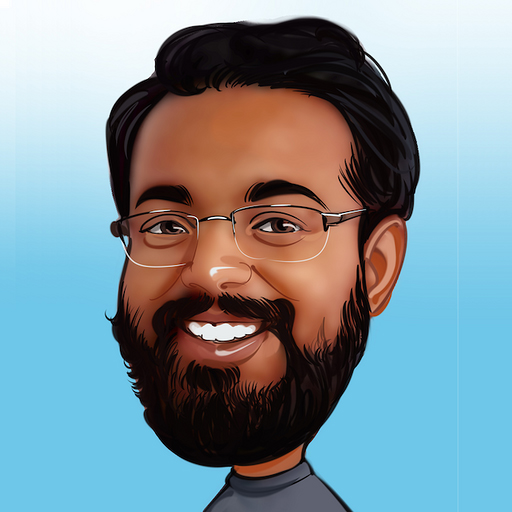 Headshot illustration of Chakradar Raju, Clari Cares Council Member