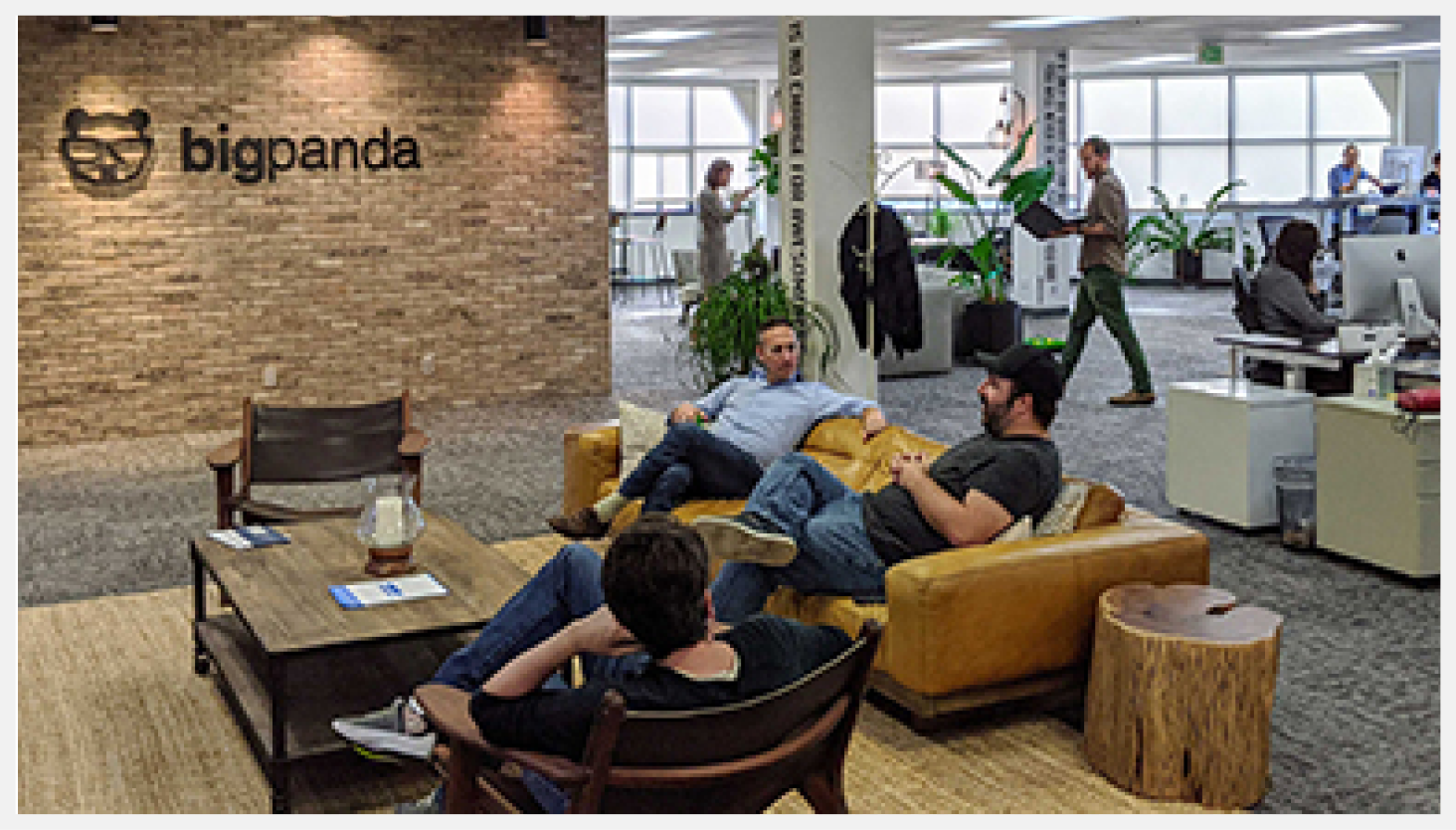 Photograph of the BigPanda office