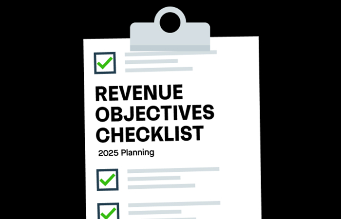 Revenue Objectives Checklist